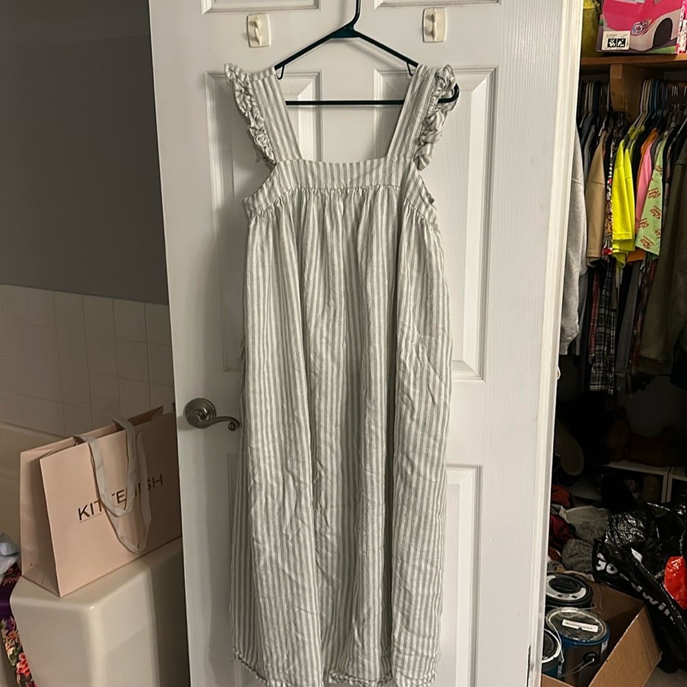 Women’s Seersucker Maxi dress